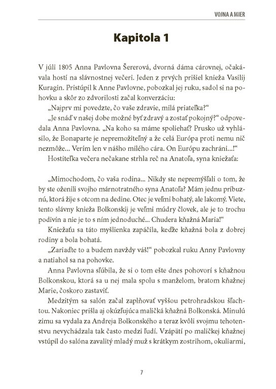 Vojna a mier B1/B2 (RJ-SK)