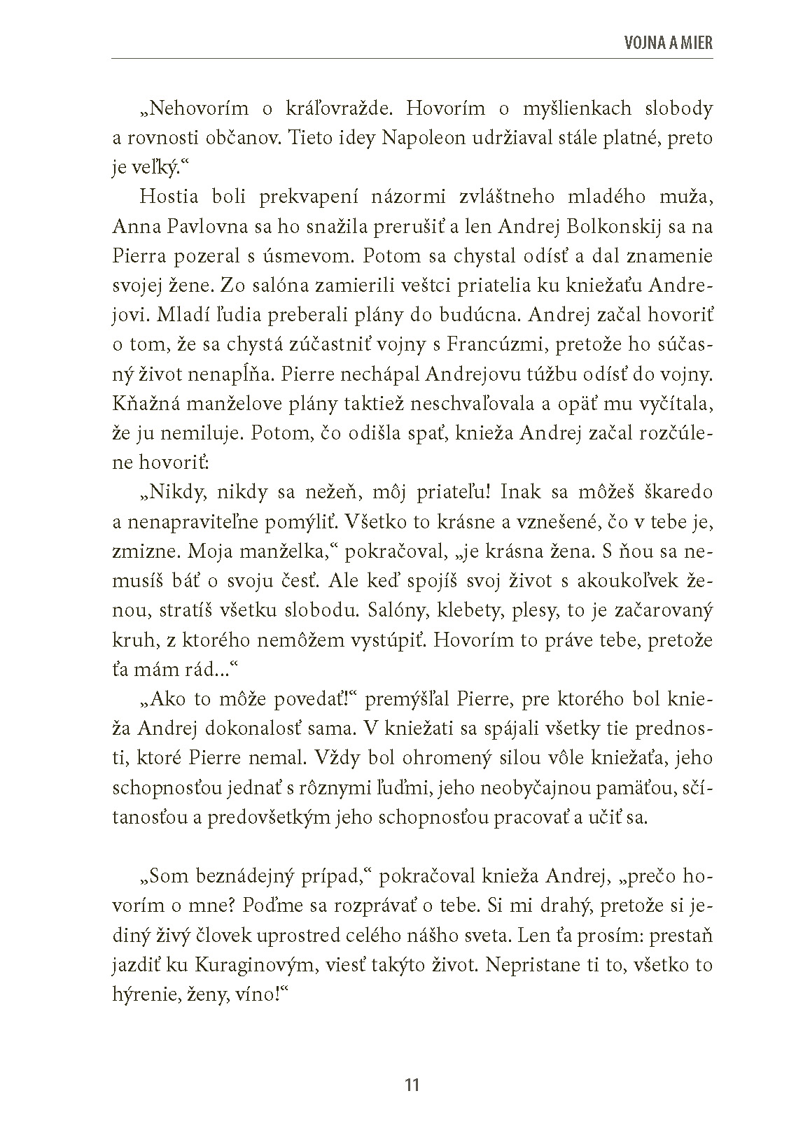 Vojna a mier B1/B2 (RJ-SK)