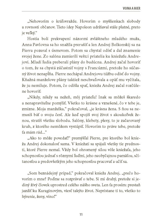 Vojna a mier B1/B2 (RJ-SK)