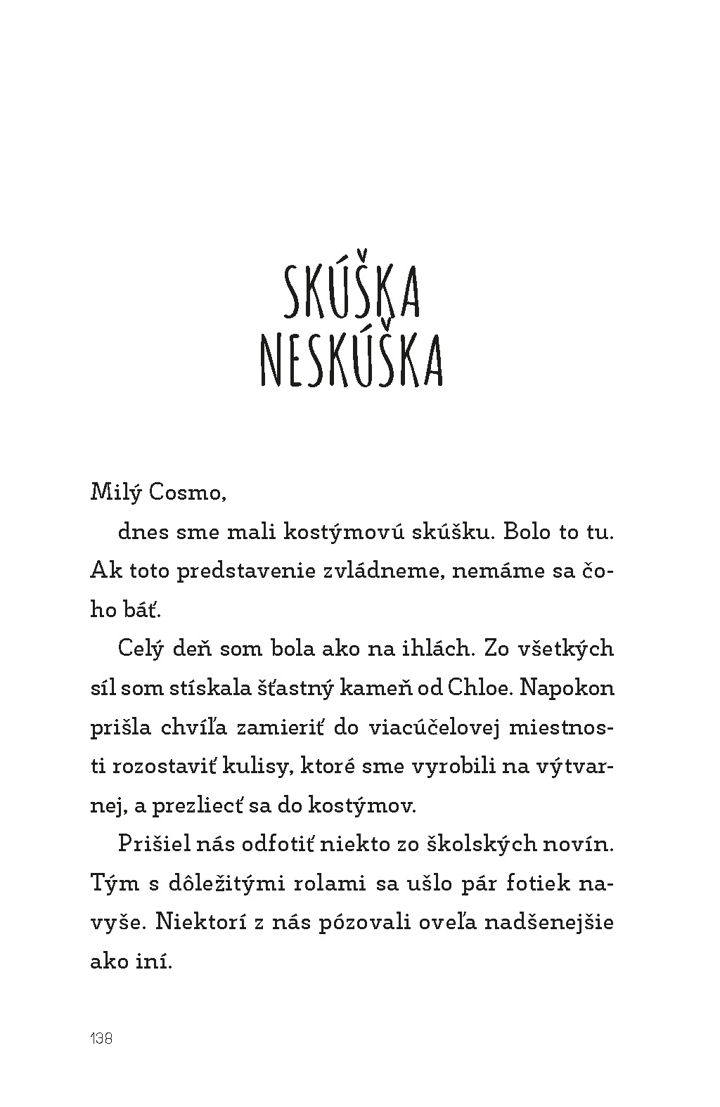 Ako Penny zvládne školské divadlo