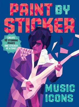 Paint by Sticker: Music Icons