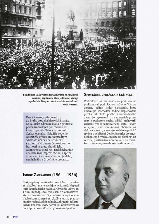 Zlomové osmičky - 1918, 1938, 1948, 1968
