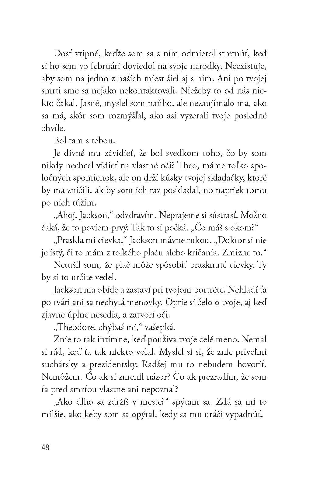 Zanechal si mi len spomienky