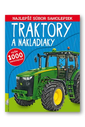 Traktory a nákladiaky Najlepší súbor samolepiek