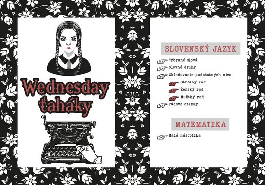 Wednesday - školský zápisník pre fanúšikov seriálu