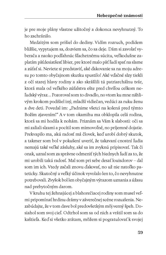 Nebezpečné známosti