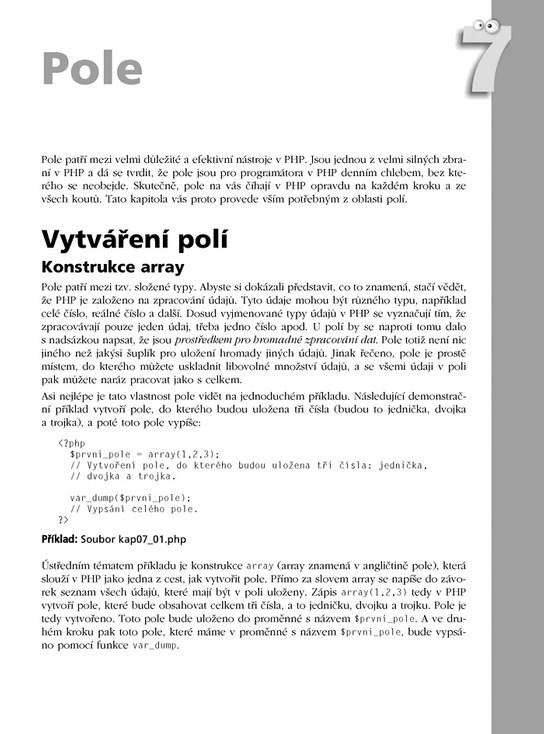 PHP a MySQL bez předchozích znalostí