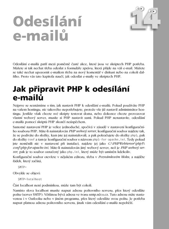 PHP a MySQL bez předchozích znalostí