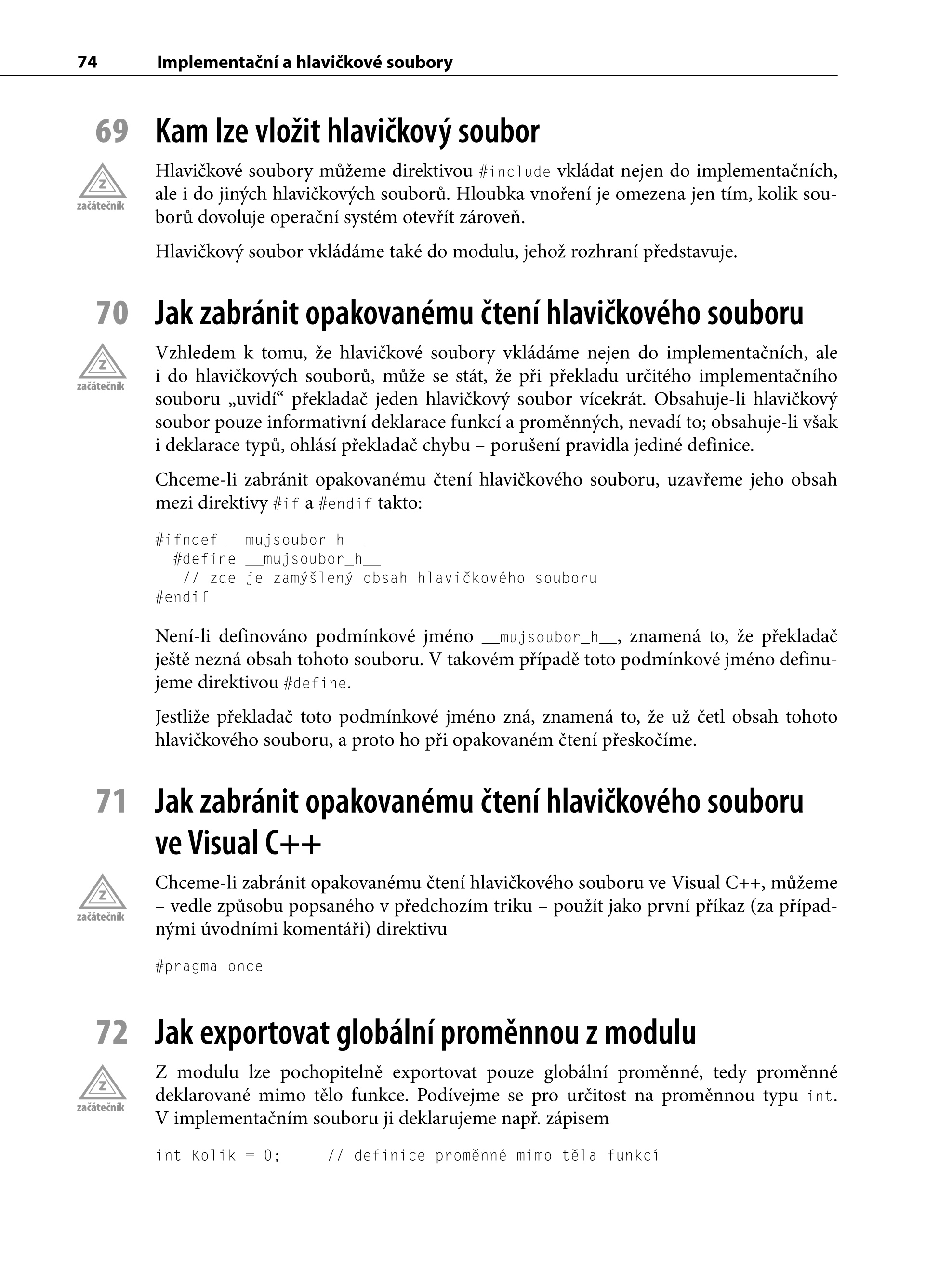 1001 tipů a triků pro C++