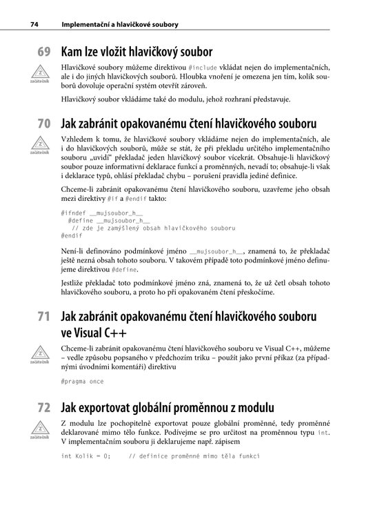 1001 tipů a triků pro C++