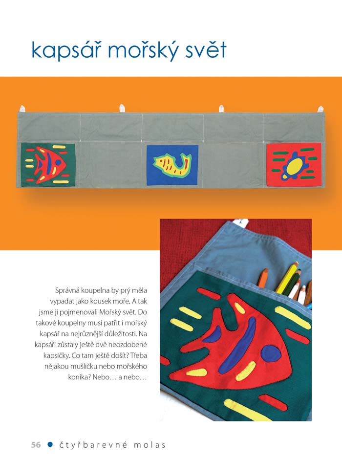 Indiánský patchwork molas