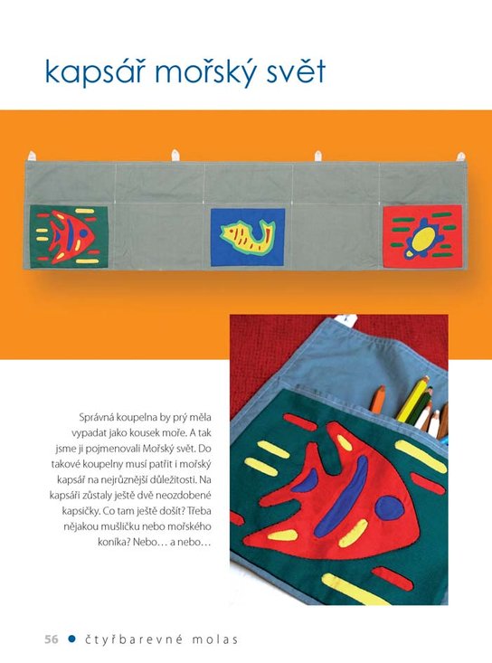 Indiánský patchwork molas