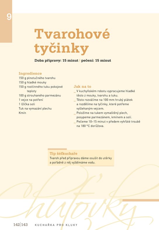 Kuchařka pro kluky