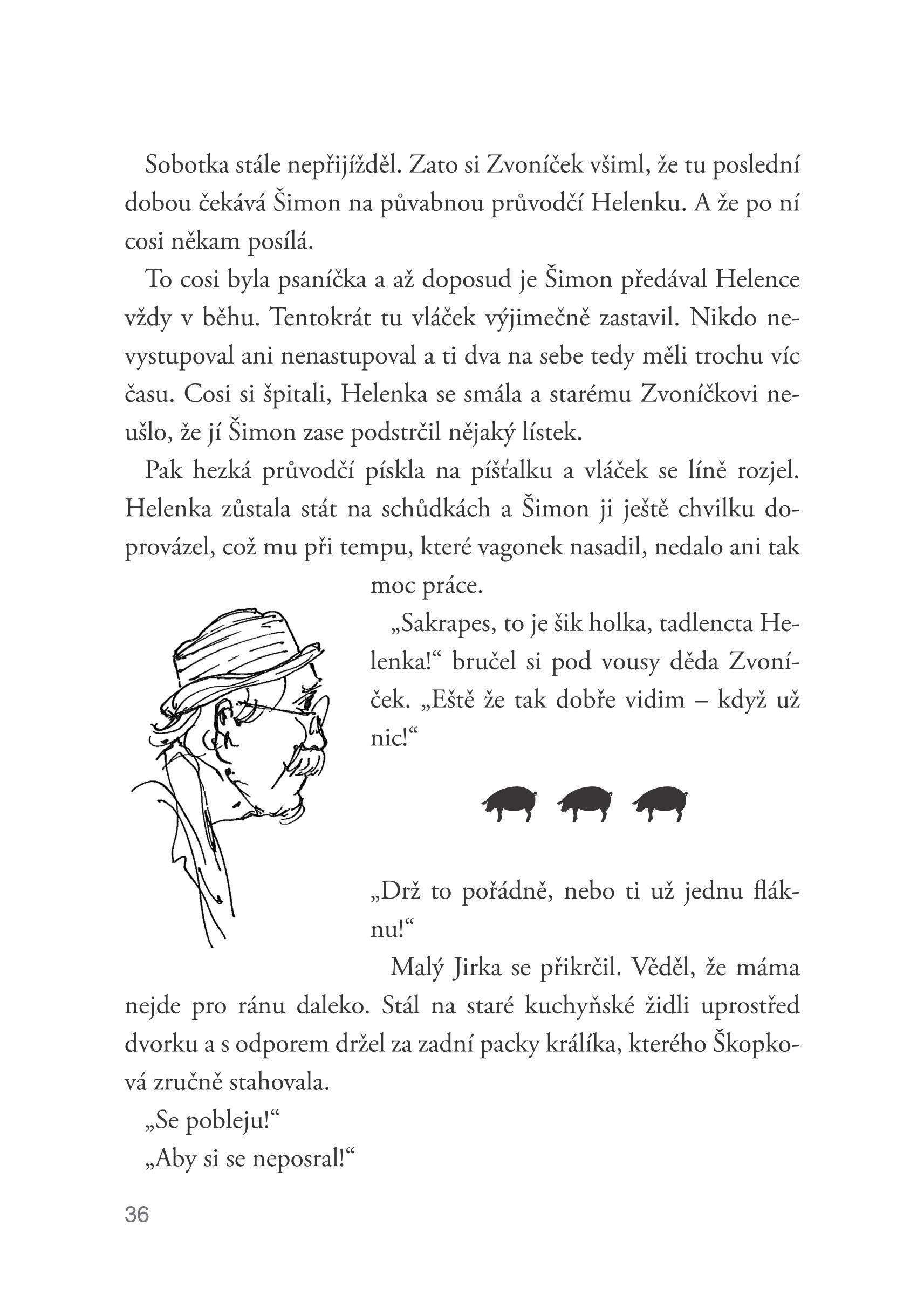 Slunce, seno, Troška