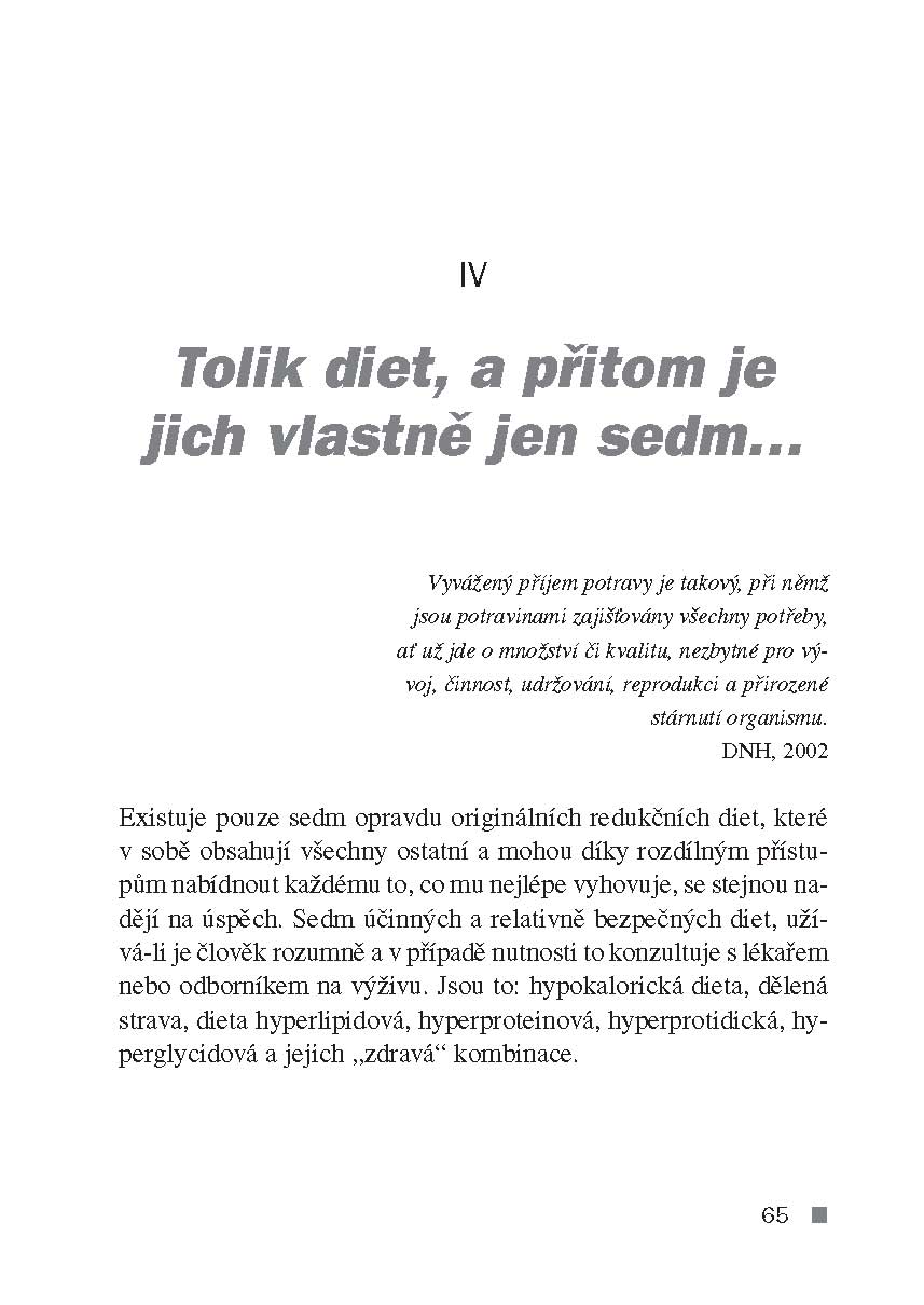 Kniha o všech dietách