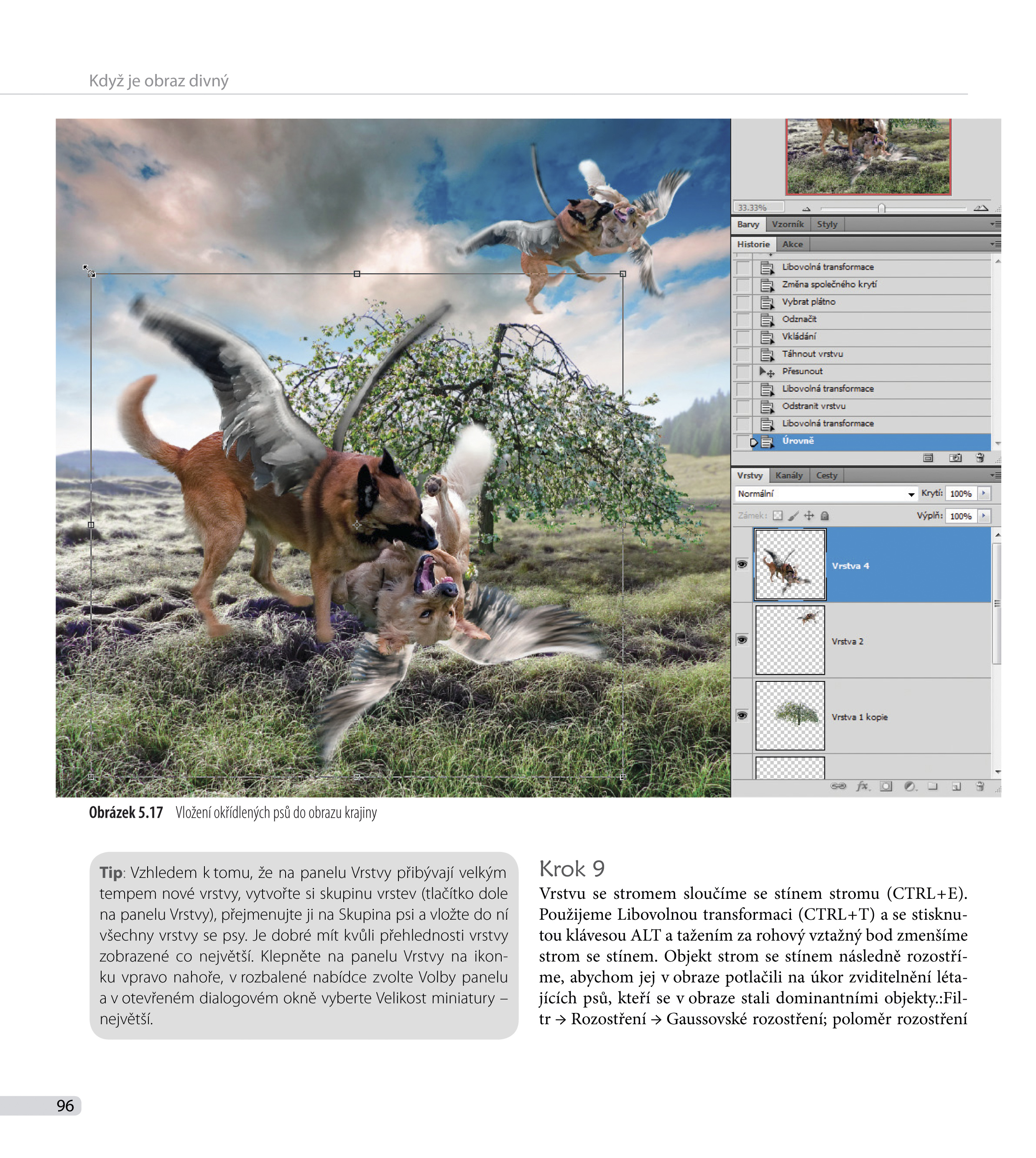 Fotografika ve Photoshopu: Skandální práce s fotografiemi
