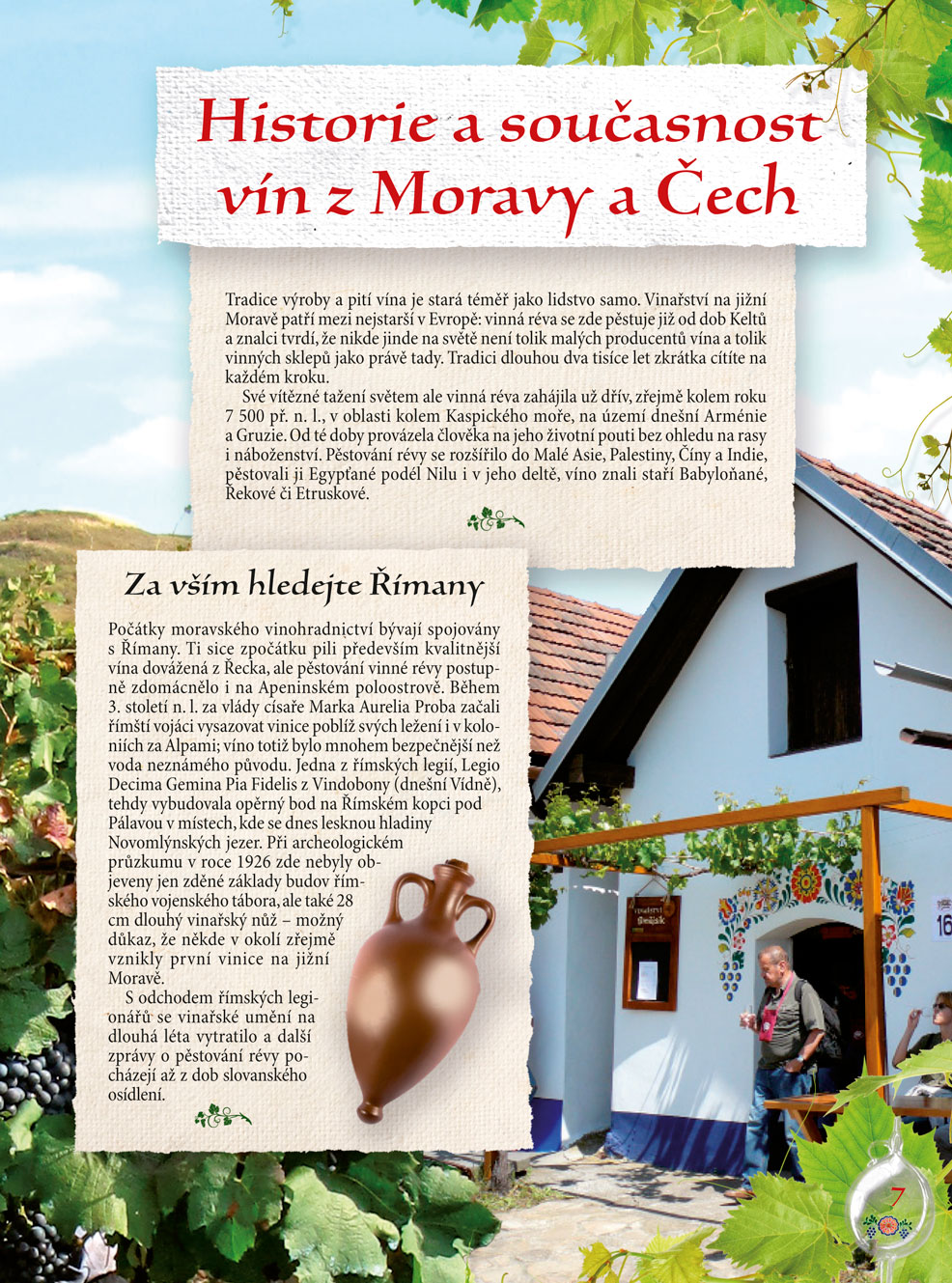KAM za vínem na Moravě a v Čechách