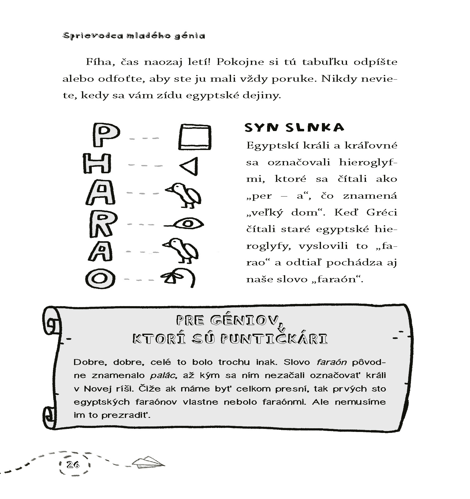 Sprievodca mladého génia: Staroveký Egypt