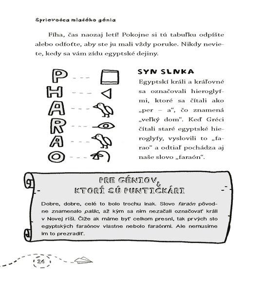 Sprievodca mladého génia: Staroveký Egypt
