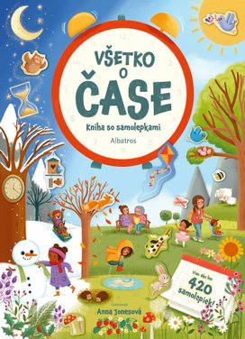 Kniha so samolepkami - Všetko o čase 