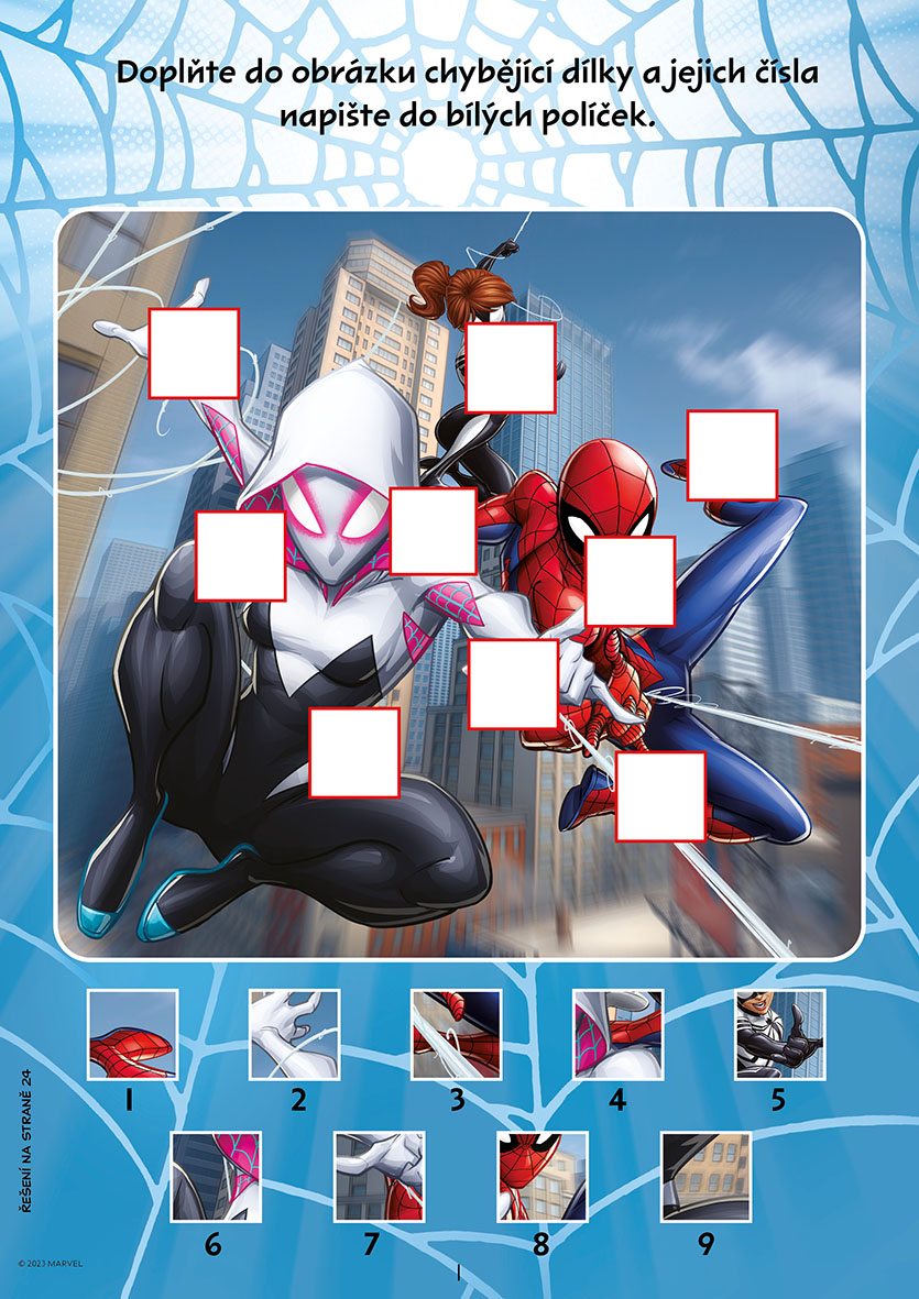 Spider-Man - Aktivity se samolepkami