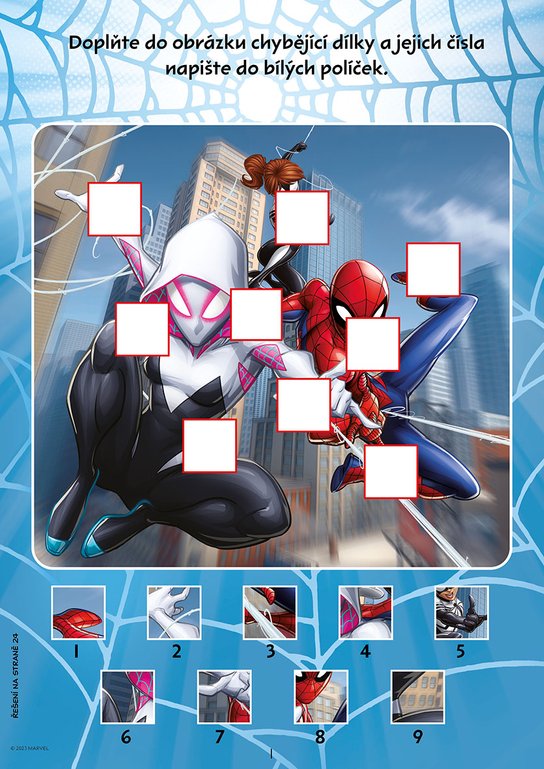 Spider-Man - Aktivity se samolepkami