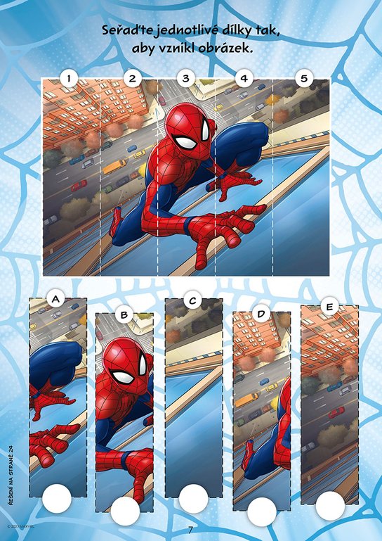 Spider-Man - Aktivity se samolepkami