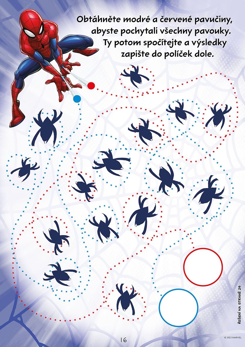 Spider-Man - Aktivity se samolepkami