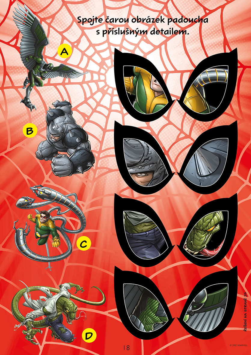 Spider-Man - Aktivity se samolepkami