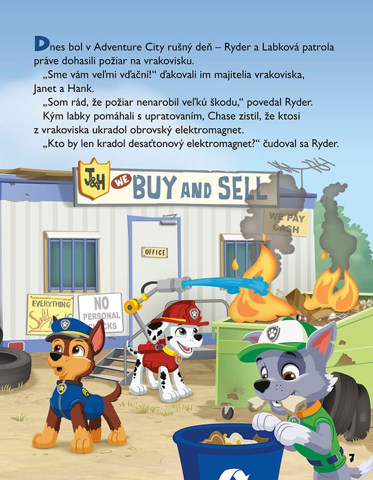 Labková patrola vo veľkofilme - Príbeh podľa filmu
