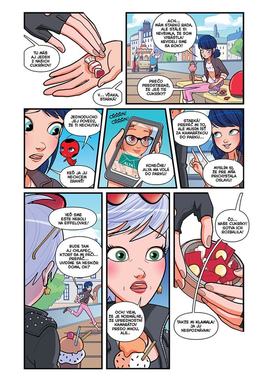 Čarovná Lienka a Čierny Kocúr - Komiksové príbehy 4
