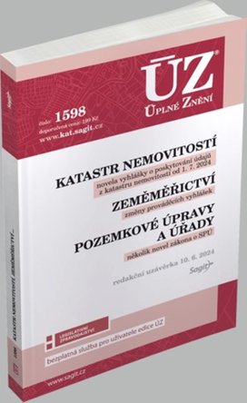 ÚZ 1598 Katastr nemovitostí