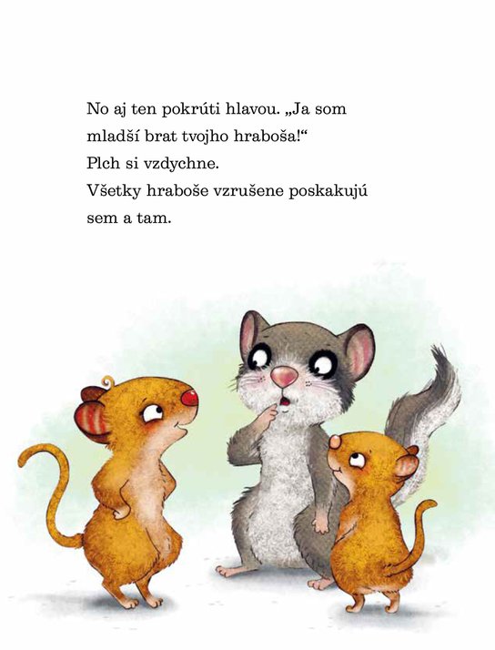 Malý plch ide do školy