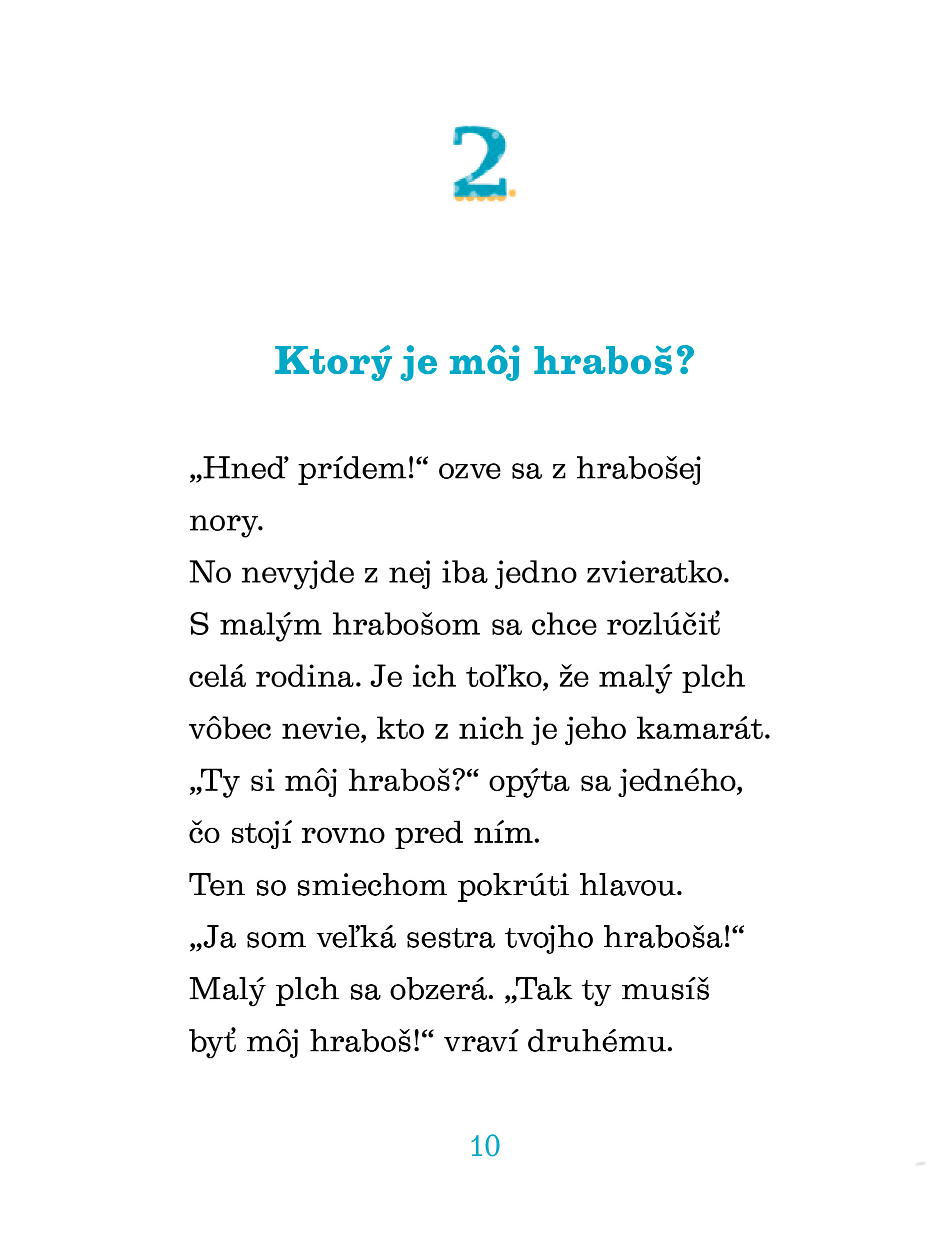 Malý plch ide do školy