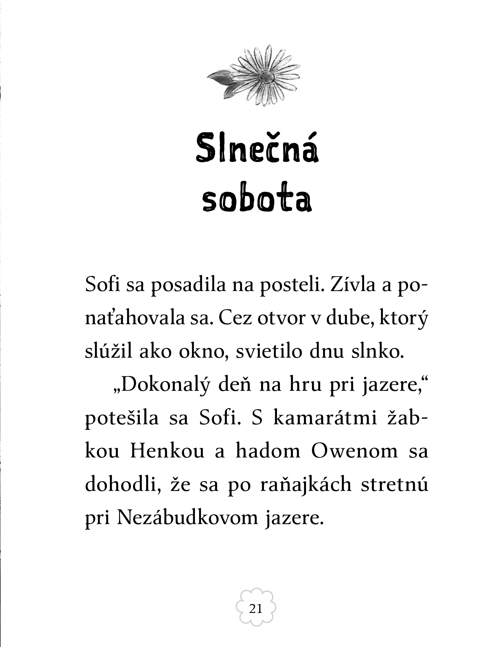 Myška Sofi 3: Nezábudkové jazero