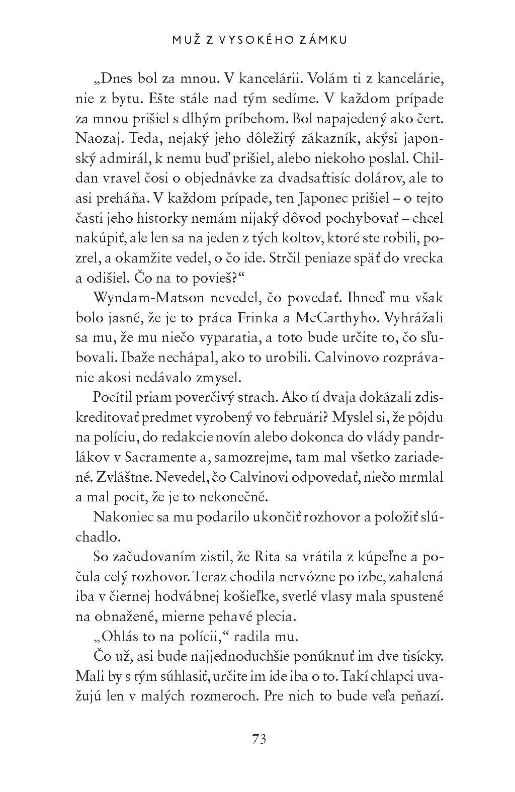 Muž z vysokého zámku
