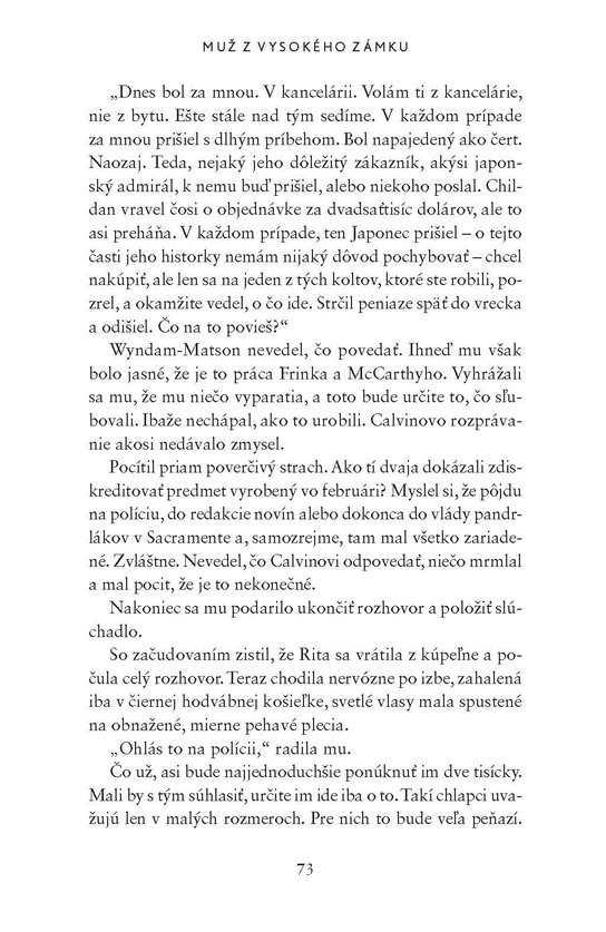 Muž z vysokého zámku