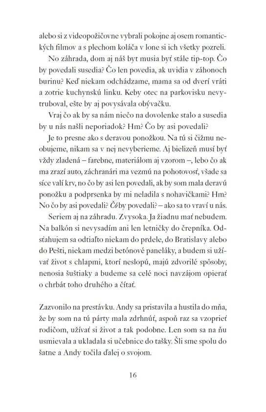 Slušné dievčatá plačú potichu