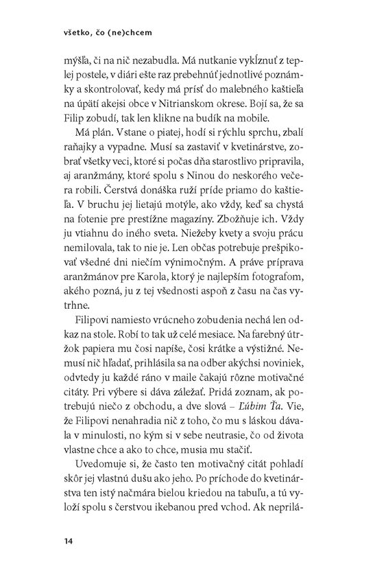 Všetko, čo (ne)chcem