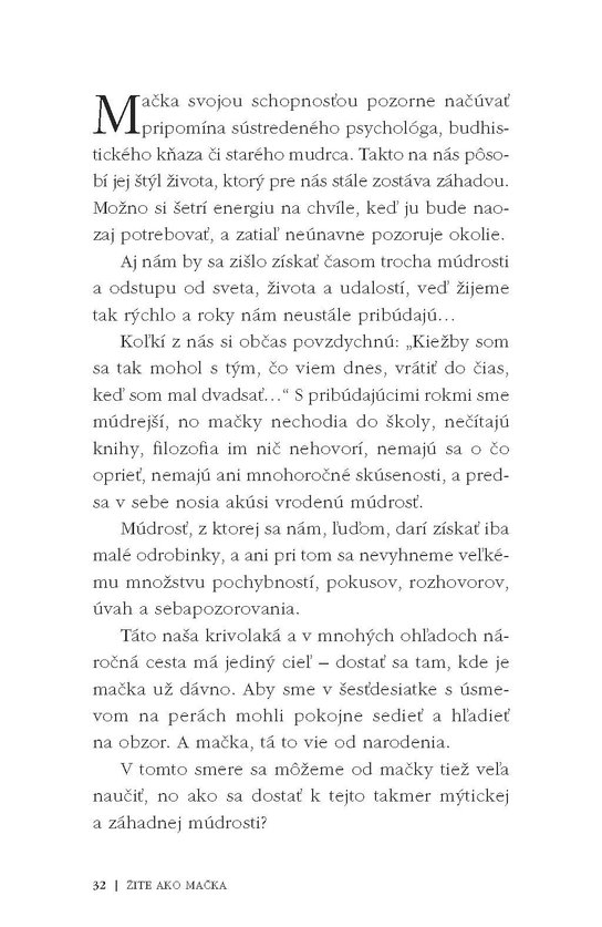 Žite ako mačka