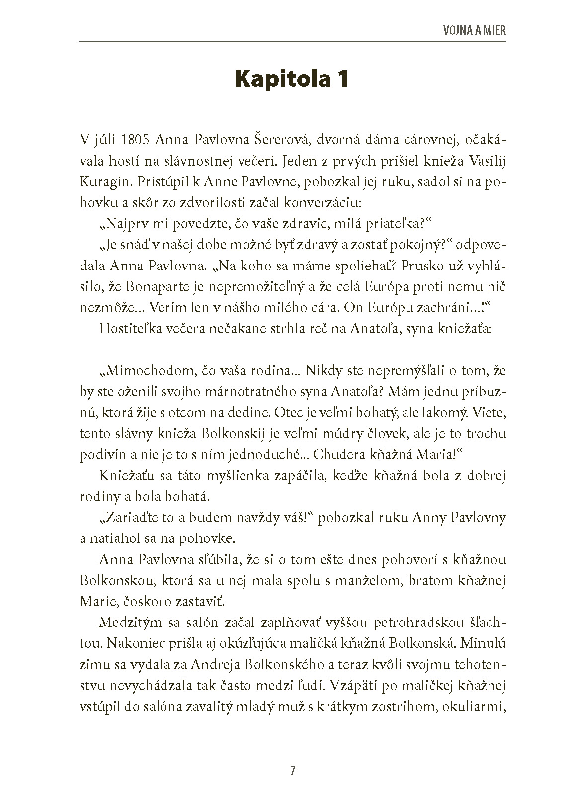 Vojna a mier B1/B2 (RJ-SK)