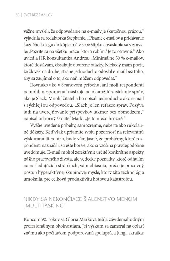 Svet bez e-mailov
