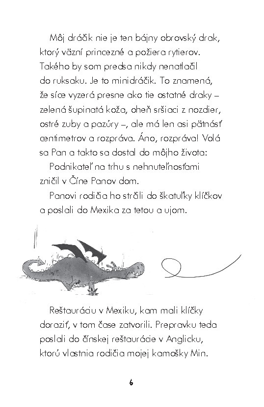Dráčik v ruksaku