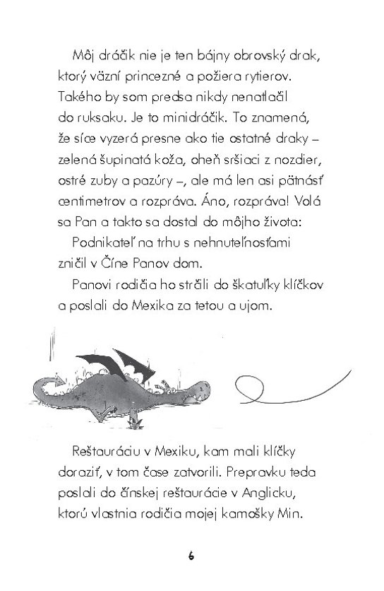 Dráčik v ruksaku