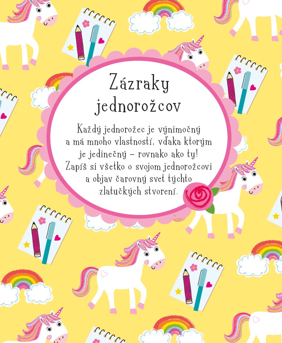 Môj jednorožcový zápisník
