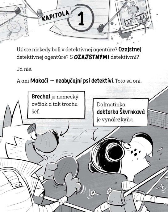 Makači-Havkáči. Neobyčajní psí detektívi 2