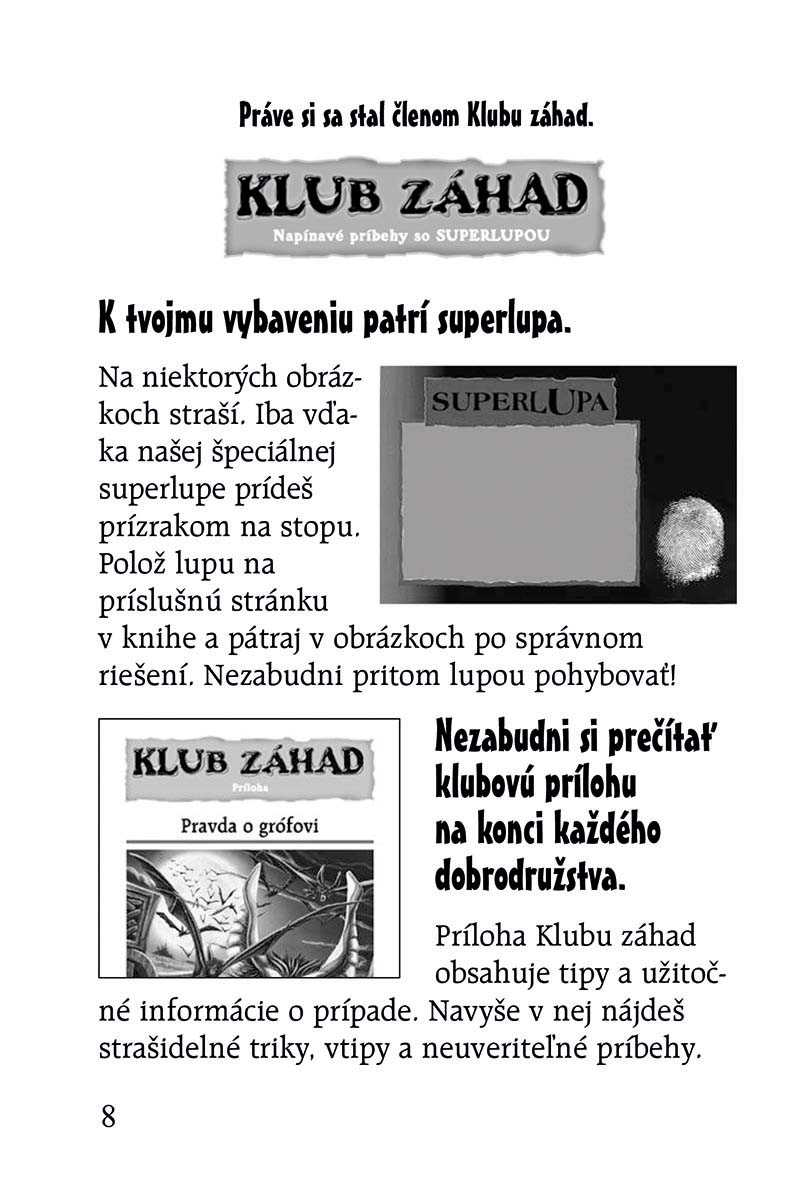 Klub záhad – Úkryt grófa Drakulu