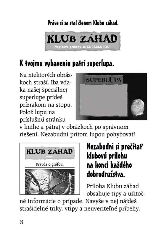 Klub záhad – Úkryt grófa Drakulu