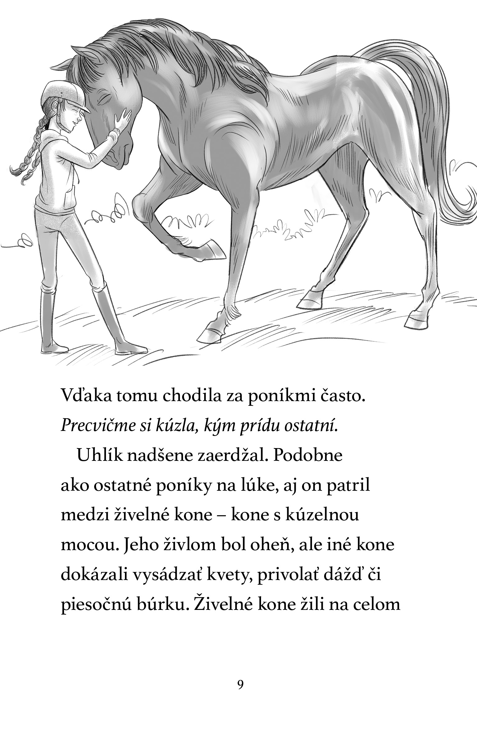 Mesační jazdci 2 Búrkový žrebec