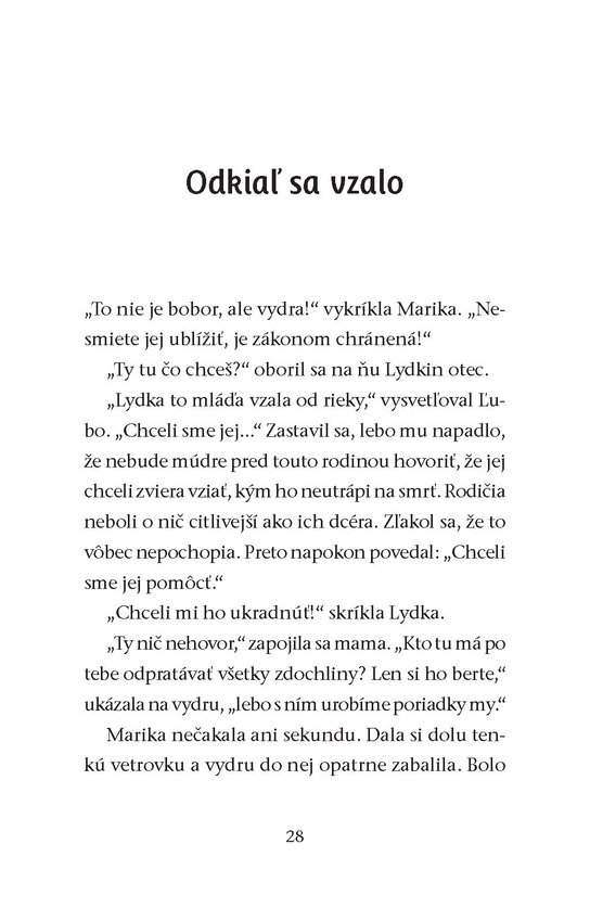 Záchranná stanica: Vydra Anička